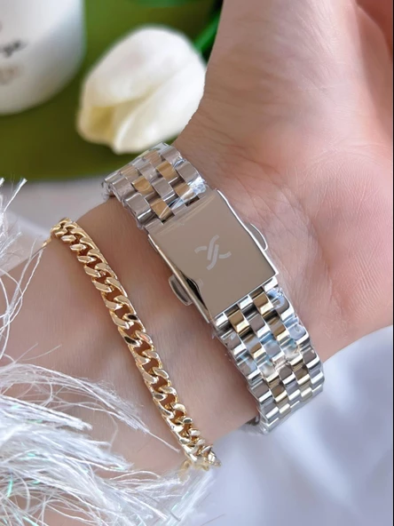 Daniel Klein Çelik Kordon 2 Yıl Garantili 30 Mt Suya Dayanıklı Kadın Kol Saati+ Bileklik BDK.10629.3X - Resim 3