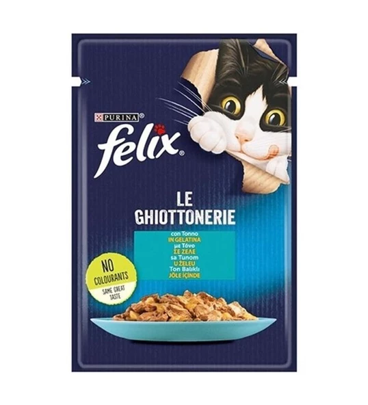 Felix Ton Balıklı Yetişkin Kedi Yaş Maması 85 Gr 26 Lı