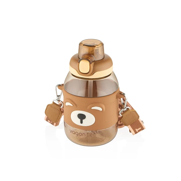 Vagonlife VGN2029 750ml Pipetli Kahverengi Matara ürün görseli 1