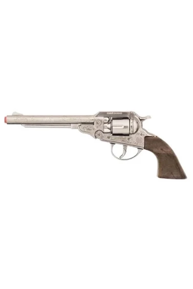 Kovboy Kostümü Tamamlayıcısı: Metal 8'li Büyük Revolver - 4