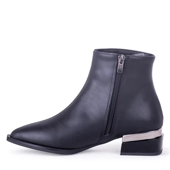 Pierre Cardin 4K 52720 Kadın Fermuarlı Bot - 4