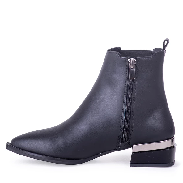 Pierre Cardin 4K 54006 Kadın Fermuarlı Bot - 4