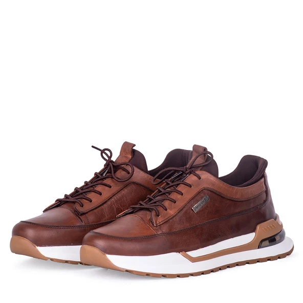 Pierre Cardin 4K 1210274 Erkek Hakiki Casual Ayakkabı - 5