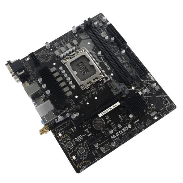 Biostar B760MX2-E DDR4 4400MHz LGA1700 Micro ATX Anakart - 3