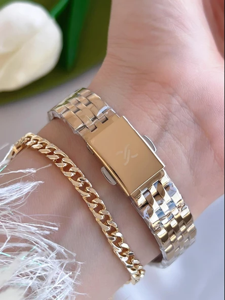 Daniel Klein Çelik Kordon 2 Yıl Garantili 30 Mt Suya Dayanıklı Kadın Kol Saati+ Bileklik BDK.10629.2 - Resim 3