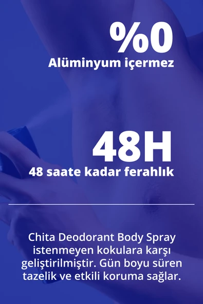 Chita Erkek Deodorant Fresh Touch Ter Kokusu Önleyici 150 Ml - 2