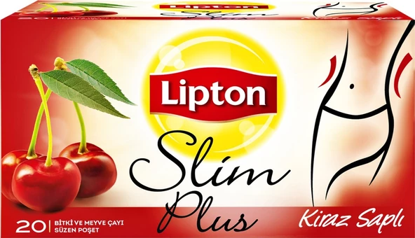 Lipton Slim Plus Kiraz Saplı Bitki Çayı