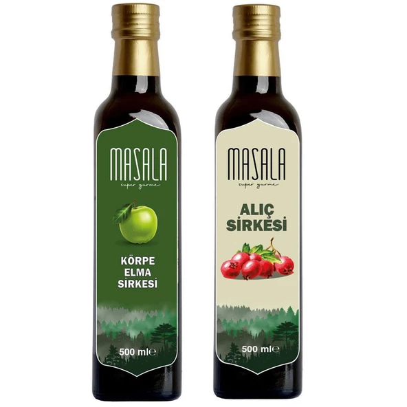 Elma Sirkesi - Alıç Sirkesi 500 ml - Apple - Hawthorn Vinegar