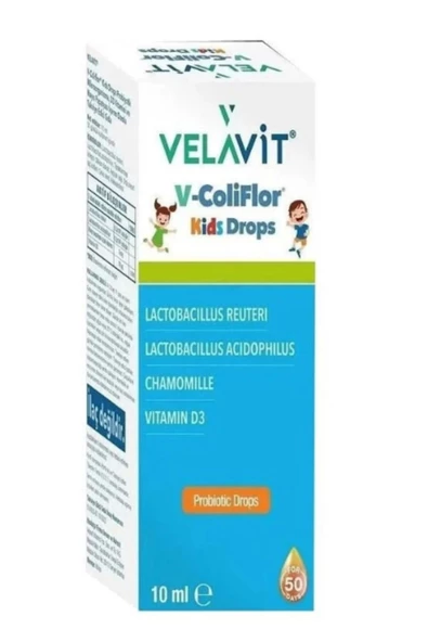 Velavit V-ColiFlor Kids Drops 10 ml