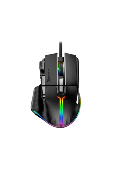 TURBOX TR-XM20 20000 DPI Usb Kablolu Siyah RGB Gaming Optik Mouse