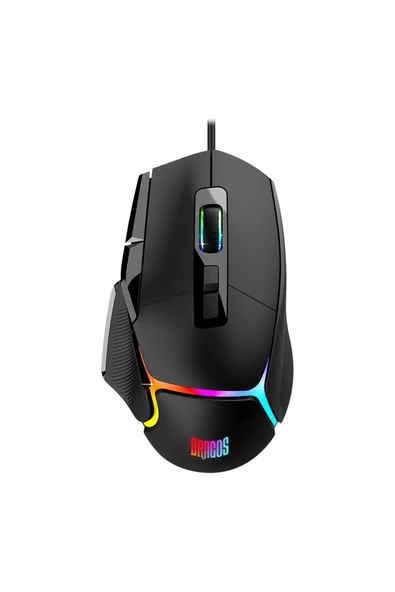 DRAGOS Xm90 20000 Dpı Usb Kablolu Siyah Rgb Gaming Optik Mouse