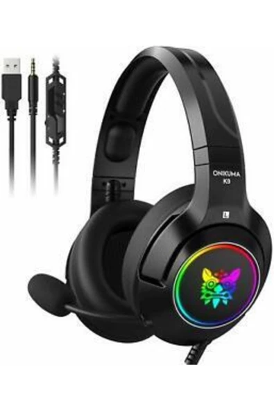 Hexa Onikuma K9 Rgb Profesyonel Oyuncu Kulaklığı Gamer Headset