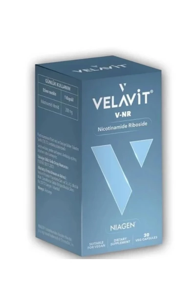Velavit V-NR Nicotinamide Riboside 30 Kapsül