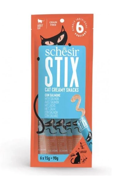 Schesır Stıx Cat Ödül Mousse Somon 6x15 gr