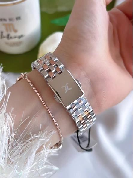 Daniel Klein Çelik Kordon 2 Yıl Garantili 30 Mt Suya Dayanıklı Kadın Kol Saati+ Bileklik BDK.10629.6 - Resim 3