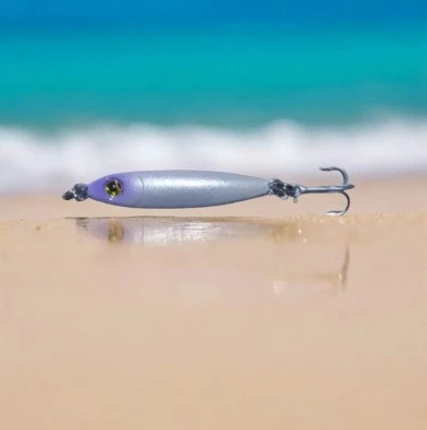 JigPro UV Glow 12gr Micro Jig MOR GRİ