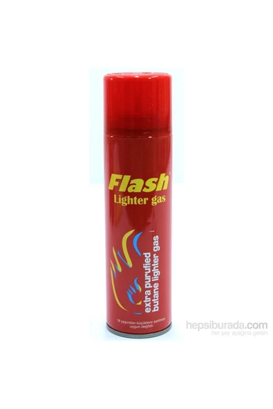 Flash Lighter Gas Çakmak Gazı 270 Ml.