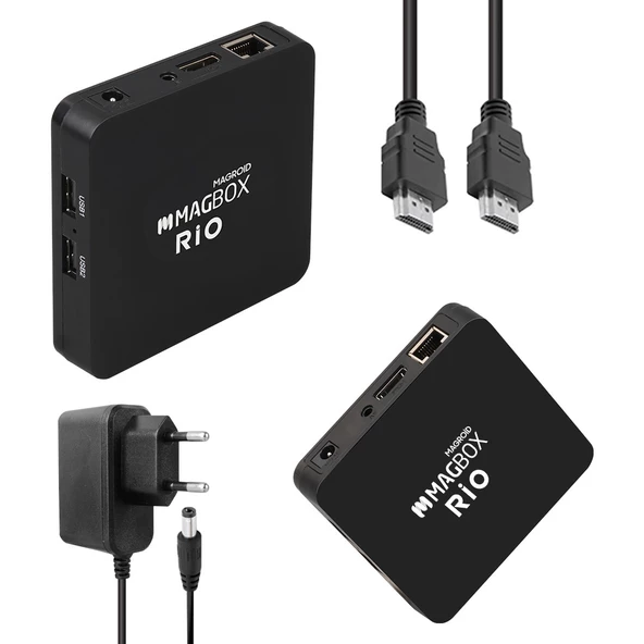 Bilişim Burada Magbox Magroıd Rıo 2 GB Ram 32 GB HDD 4K Ultra Hd Androıd Box (Androıd 10) - 2