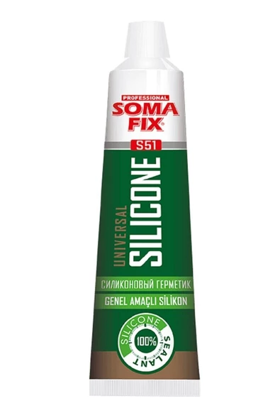 Somafix 50 Ml Tüp Silikon Beyaz