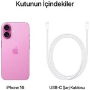 Apple iPhone 16 128GB Pembe Cep Telefonu (Apple Türkiye Garantili) - 6