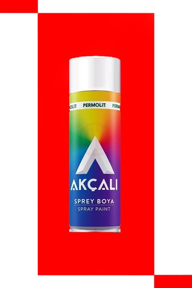 Akçalı 320 Kırmızı Sprey Boya