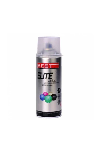Best Elite Akrilik Hızlı Kuruyan Profesyonel Sprey Boya 400 ml - beyaz 9003