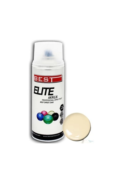 Best Elite Sprey Boya 1015 Krem 400ml