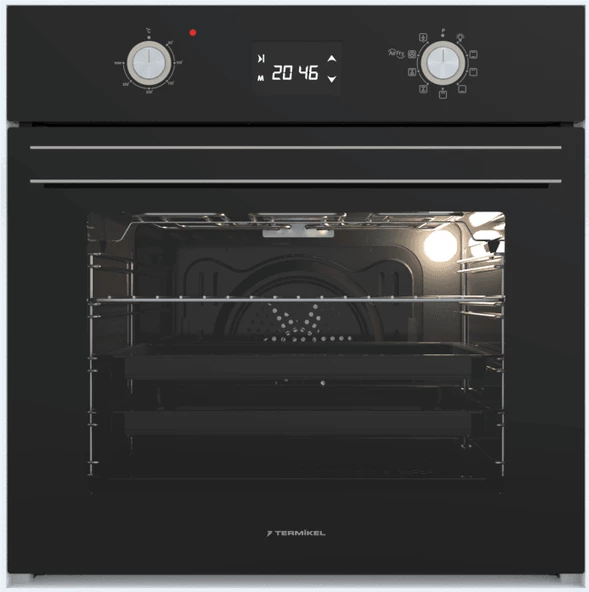Termikel Ankastre Set (BO O6555C DB + BH P7194C B + CH C6532C BB) - 2