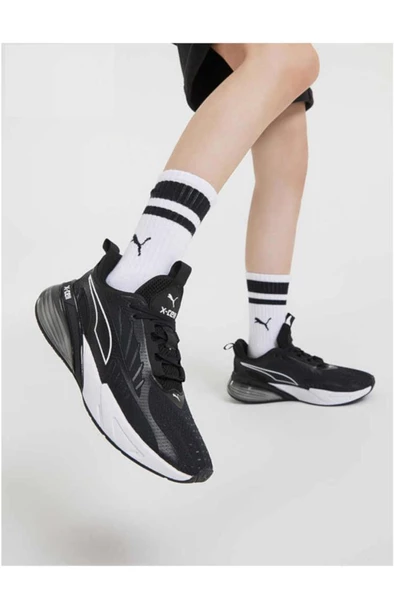 Puma 378301 07 X-Cell Action Erkek Yürüyüş ve Koşu Ayakkabısı Siyah Beyaz 40-45 - 6