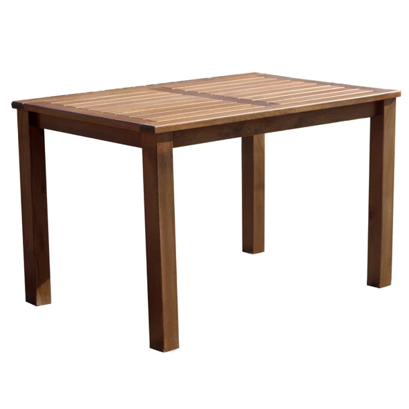 İstanbul 100x240 Sabit Ayaklı Ahşap Bahçe Balkon Masası - Resim 2