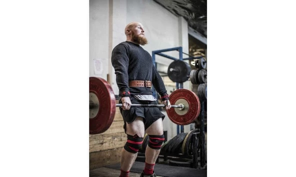 Harbinger Red Line Knee Wraps 78'' Black/Red Diz Koruyucu 361194 - 4