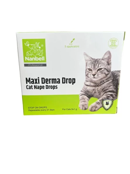 Nanbell Professional Kedi Ense Damlası 1grx5adet 1 KUTU