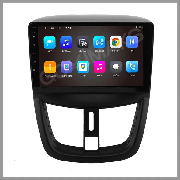 GOVİMAKS PEUGEOT 207 2006-2012 UYUMLU 4 GB RAM 64 GB HAFIZA ANDROİD MULTİMEDİA TEYP - Resim 9