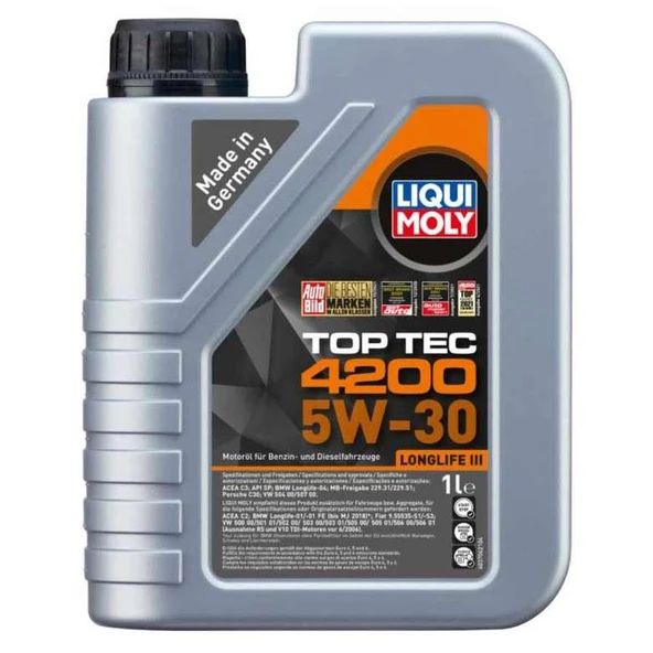 Liqui Moly Top Tec 4200 5W-30 1 lt Motor Yağı