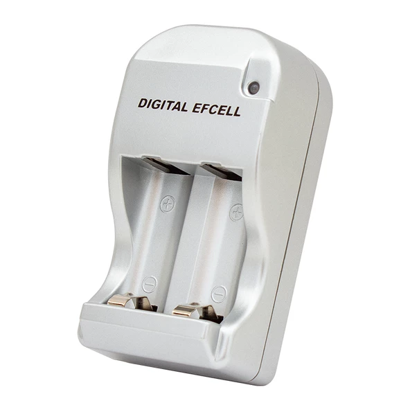 Digital Efcell 123A - 16340 - 17335 2’Li Ev Ve Araç Pil Şarj Cihazı - Resim 2