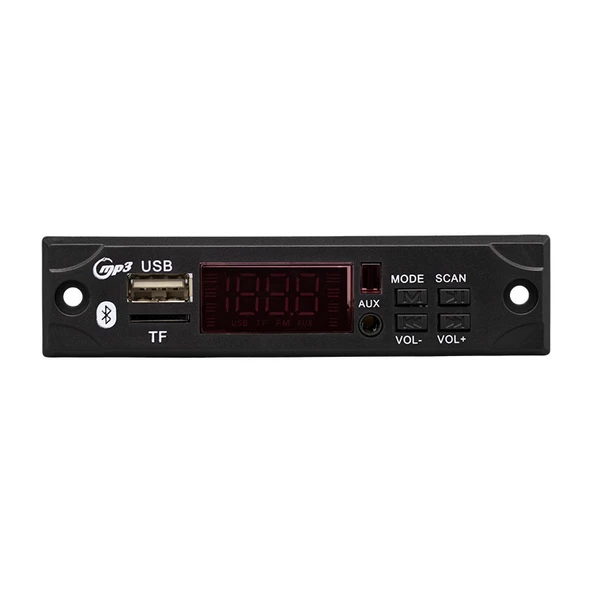 Magicvoice USB-SD-Mp3-Mic-Bluetooth-Kumandalı Oto Teyp Çevirici M517 - 5