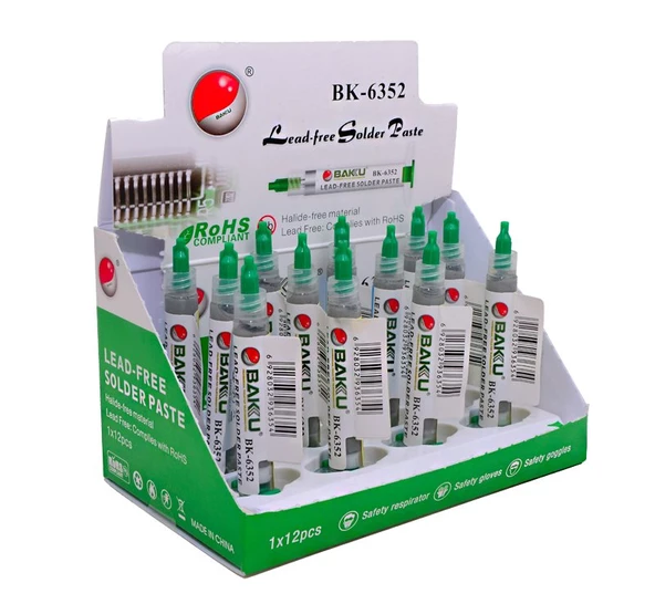 Baku BK-6352 16 Gr. Lehim Pastası - Resim 2