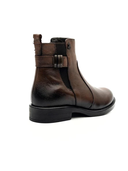 Venüs 1852533K Kadın Hakiki Deri Fermuarlı Kısa Bot - 7