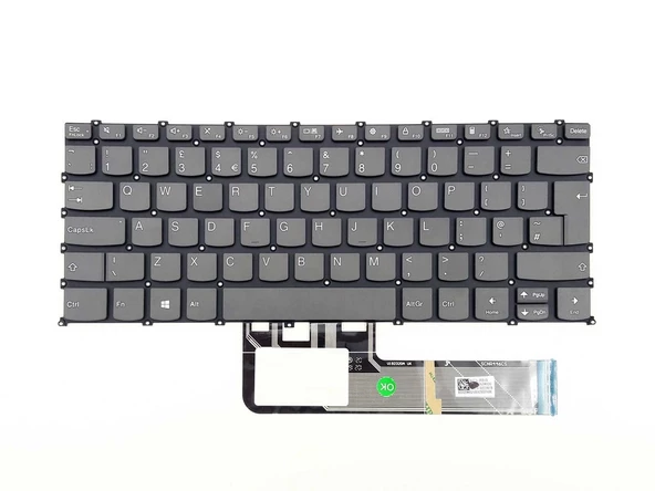 Lenovo ideaPad 5 81YH000GTX Notebook Klavyesi Kül Rengi TR