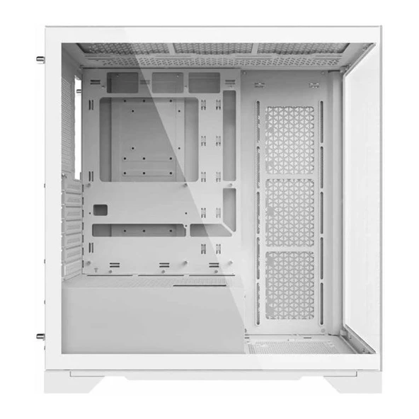 XPG INVADER X INVADERXMTWOF-WHCWW GAMING MID-TOWER PC KASASI BEYAZ - Resim 3