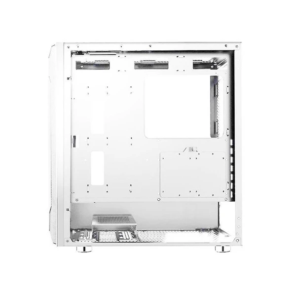 POWERBOOST VK-G3701W 4-RGB FANLI GAMING MID-TOWER PC KASASI BEYAZ - Resim 3