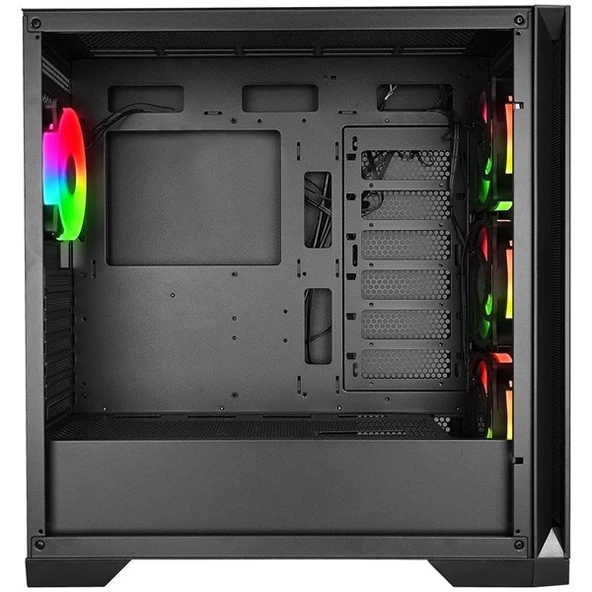 POWERBOOST VK-G4306S 4-ARGB FANLI GAMING MID-TOWER PC KASASI 360MM SIVI SOĞUTUCU DESTEĞİ - 4