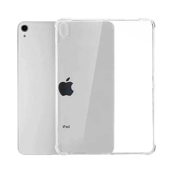 Apple Ipad 10. Nesil 10.9" 2022 Şeffaf Tablet Kılıf Köşelerden Dayanıklı A2696 A2757 A2777 (T-ANTİ)