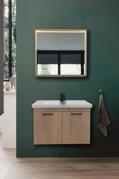 USART New Frame 80 Ahsap Banyo Dolabı Takimi Demonte - 5