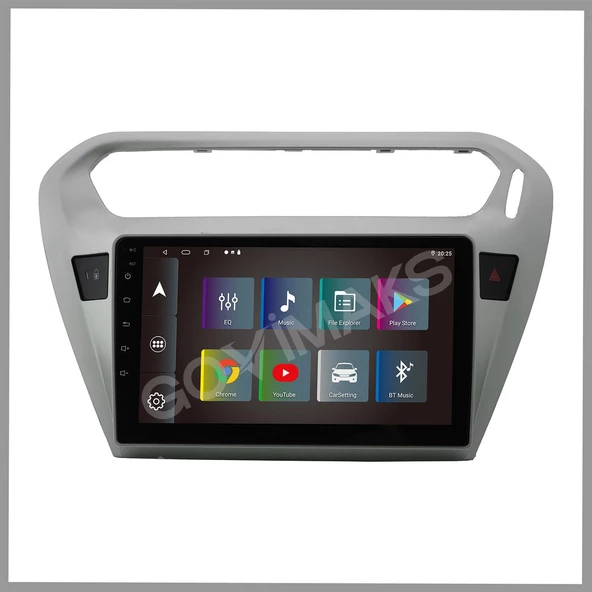 GOVİMAKS PEUGEOT 301 2012-2020 8 GB RAM 128 GB HAFIZA ANDROİD MULTİMEDİA TEYP - 6