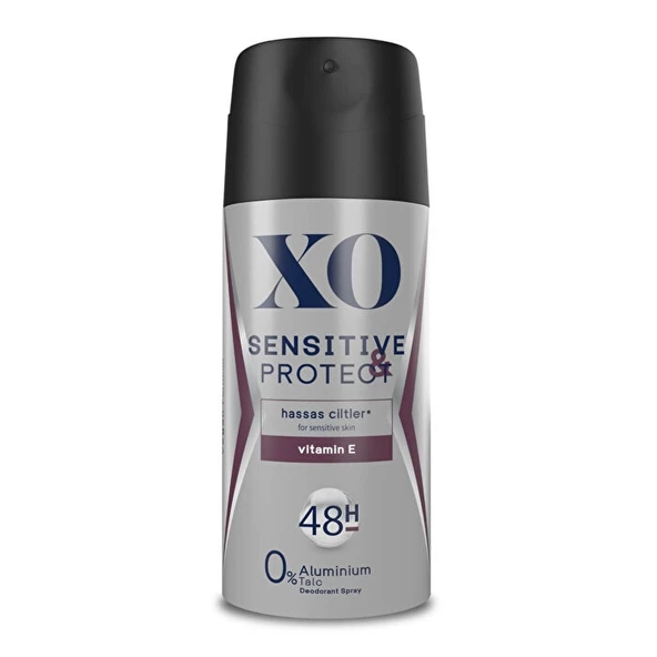 XO Deodorant 150ML Men-Erkek Sensitive & Protect (5 Li Set) - 2