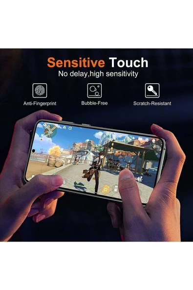 Samsung S23 Nano Ekran Koruyucu Kırılmaz Cam - Extra Şeffaf - 4