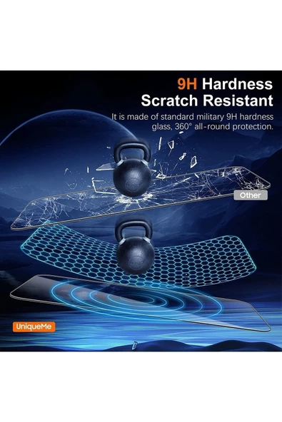 Samsung S23 Nano Ekran Koruyucu Kırılmaz Cam - Extra Şeffaf - 7