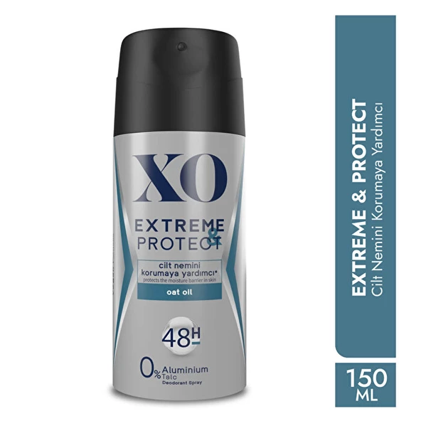 XO Deodorant 150ML Men-Erkek Extreme & Protect (5 Li Set) - 3