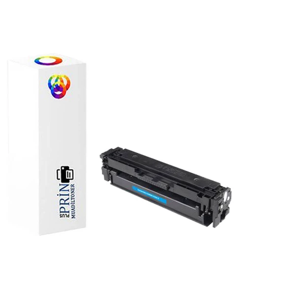 CRG-045 Canon I-Sensys MF-631CDW Muadil Toner Mavi - Resim 2